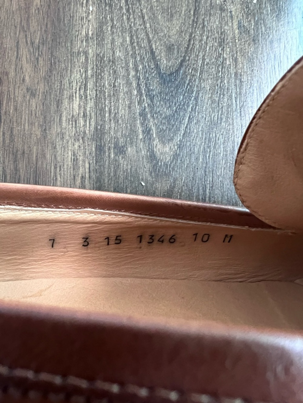 Johnston & Murphy Handcrafted in Italy Brown Leather Tassel Loafers 10 M - Picture 13 of 16